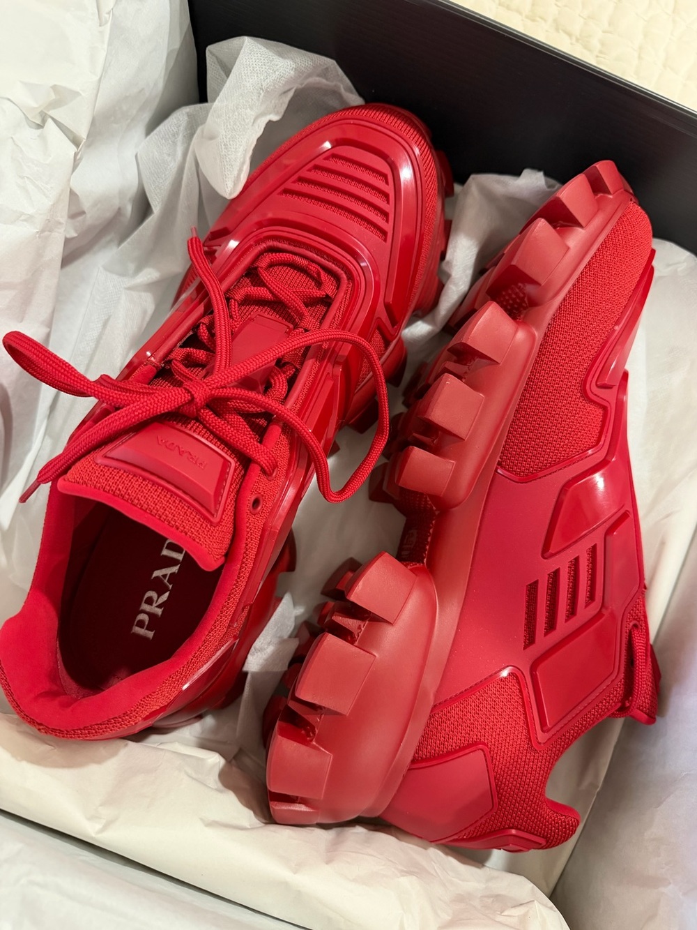 PRADA Cloudbust Thunder Sneakers Prada Men’s Size 10 New With Tags